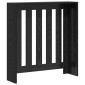 vidaXL Καπάκι Καλοριφέρ Μαύρη Δρυς 78 x 20 x 82 cm Επεξεργασμένο Ξύλο