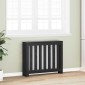 vidaXL Καπάκι Καλοριφέρ Μαύρη Δρυς 104 x 20 x 82 cm Επεξεργασμένο Ξύλο