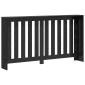 vidaXL Καπάκι Καλοριφέρ Μαύρη Δρυς 149 x 20 x 82 cm Επεξεργασμένο Ξύλο