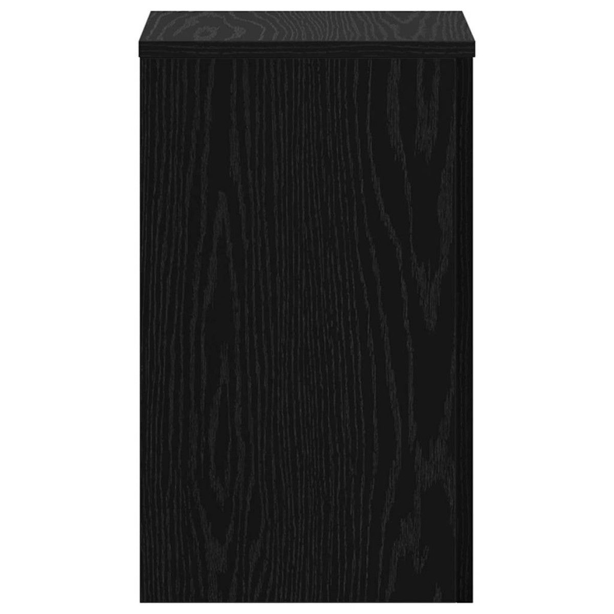vidaXL Βάση φυτών 2 τμχ. Μαύρη Οξυά 30 x 30 x 50 cm Επεξεργασμένο Ξύλο