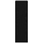 vidaXL Βάση φυτών 2 τμχ. Μαύρη Οξυά 25 x 25 x 80 cm Επεξεργασμένο Ξύλο