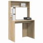 vidaXL Γραφείο Δρύς Sonoma 91 x 50 x 149 εκ Επεξεργασμένο Ξύλο