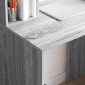 vidaXL Γραφείο Γκρίζο Σονομα 91 x 50 x 149 εκ Επεξεργασμένο Ξύλο