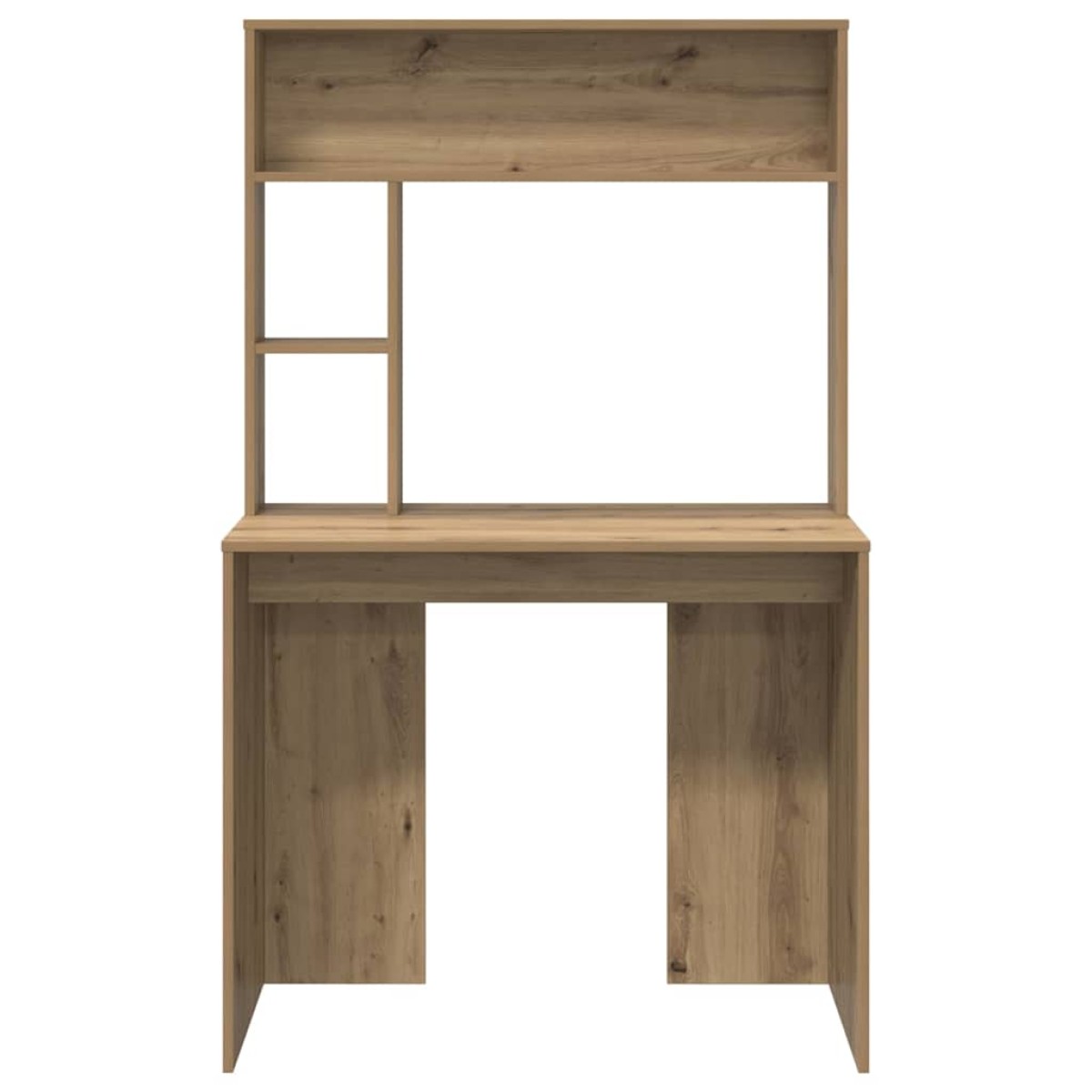 vidaXL Γραφείο Artisan Oak 91 x 50 x 149 εκ Επεξεργασμένο Ξύλο