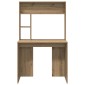 vidaXL Γραφείο Artisan Oak 91 x 50 x 149 εκ Επεξεργασμένο Ξύλο