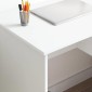 vidaXL Γραφείο Λευκό 90 x 49 x 75 εκ Επεξεργασμένο Ξύλο