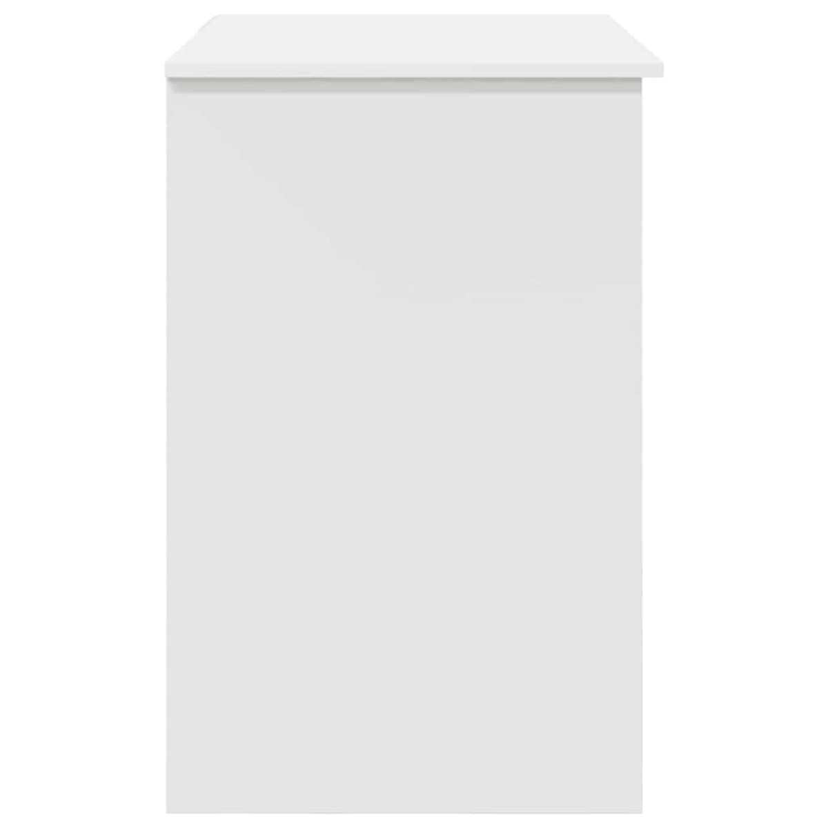 vidaXL Γραφείο Λευκό 90 x 49 x 75 εκ Επεξεργασμένο Ξύλο