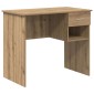 vidaXL Γραφείο Artisan Oak 90 x 49 x 75 εκ Επεξεργασμένο Ξύλο