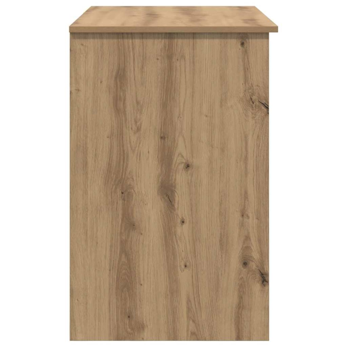 vidaXL Γραφείο Artisan Oak 90 x 49 x 75 εκ Επεξεργασμένο Ξύλο
