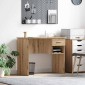 vidaXL Γραφείο Artisan Oak 90 x 49 x 75 εκ Επεξεργασμένο Ξύλο