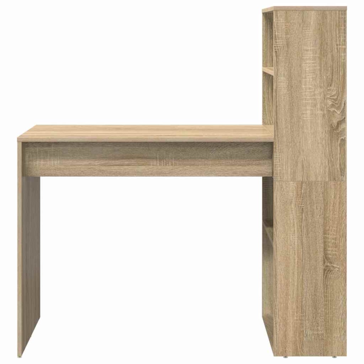 vidaXL Γραφείο Δρύς Sonoma Επεξεργασμένο Ξύλο 113 x 54 x 120 εκ.