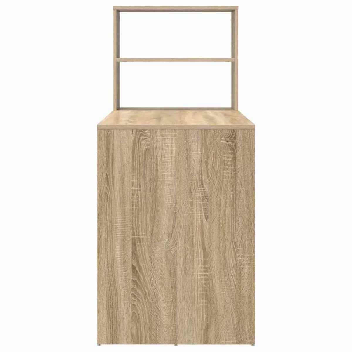 vidaXL Γραφείο Δρύς Sonoma Επεξεργασμένο Ξύλο 113 x 54 x 120 εκ.