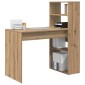 vidaXL Γραφείο Artisan Oak Επεξεργασμένο Ξύλο 113 x 54 x 120 εκ.