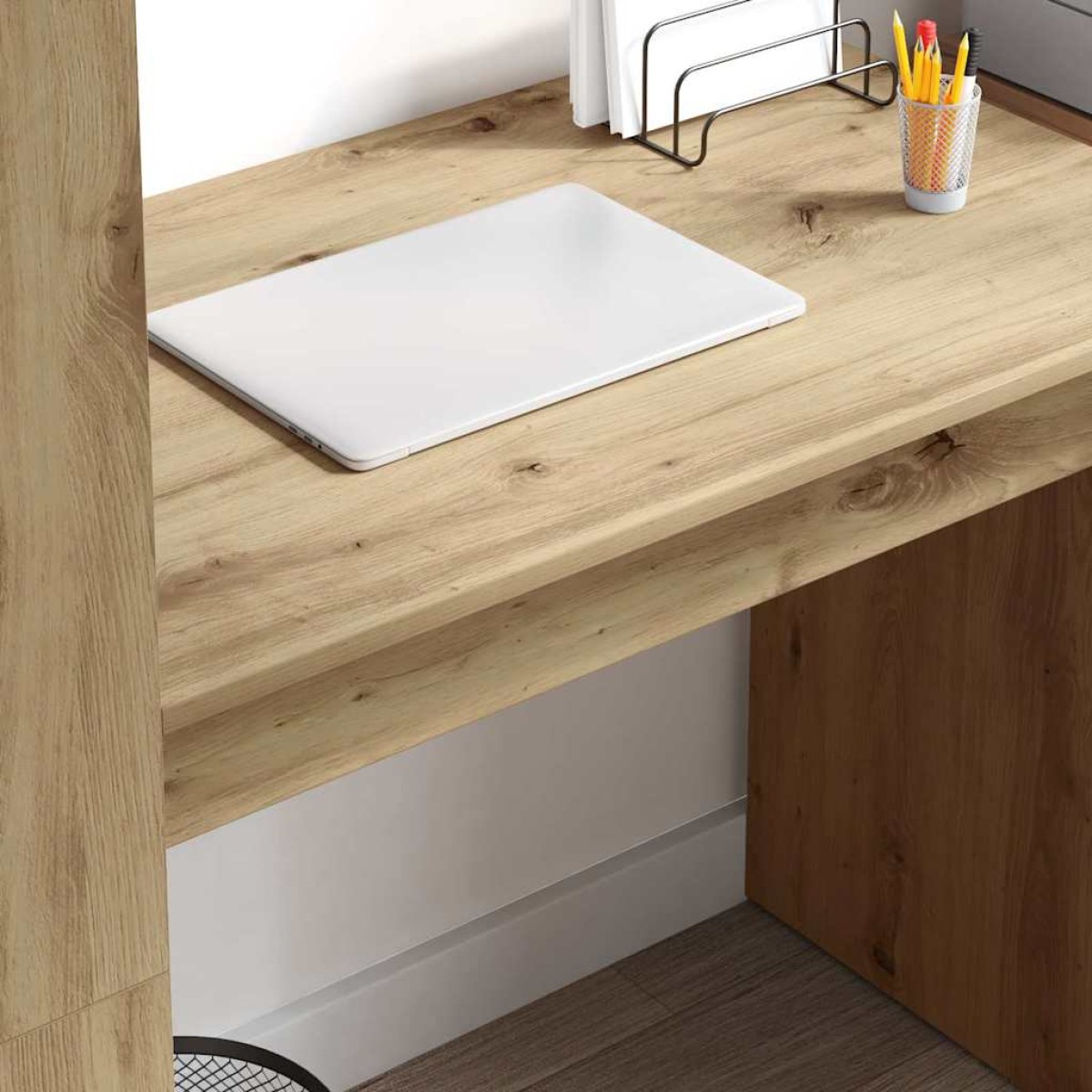 vidaXL Γραφείο Artisan Oak Επεξεργασμένο Ξύλο 113 x 54 x 120 εκ.