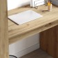 vidaXL Γραφείο Artisan Oak Επεξεργασμένο Ξύλο 113 x 54 x 120 εκ.