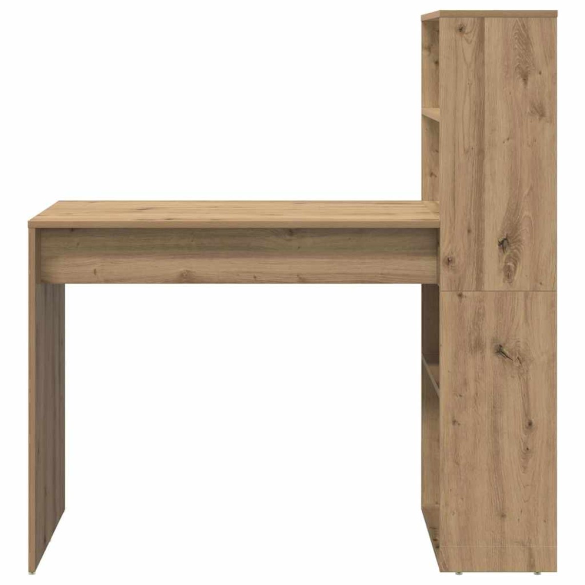 vidaXL Γραφείο Artisan Oak Επεξεργασμένο Ξύλο 113 x 54 x 120 εκ.