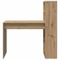 vidaXL Γραφείο Artisan Oak Επεξεργασμένο Ξύλο 113 x 54 x 120 εκ.