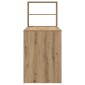 vidaXL Γραφείο Artisan Oak Επεξεργασμένο Ξύλο 113 x 54 x 120 εκ.