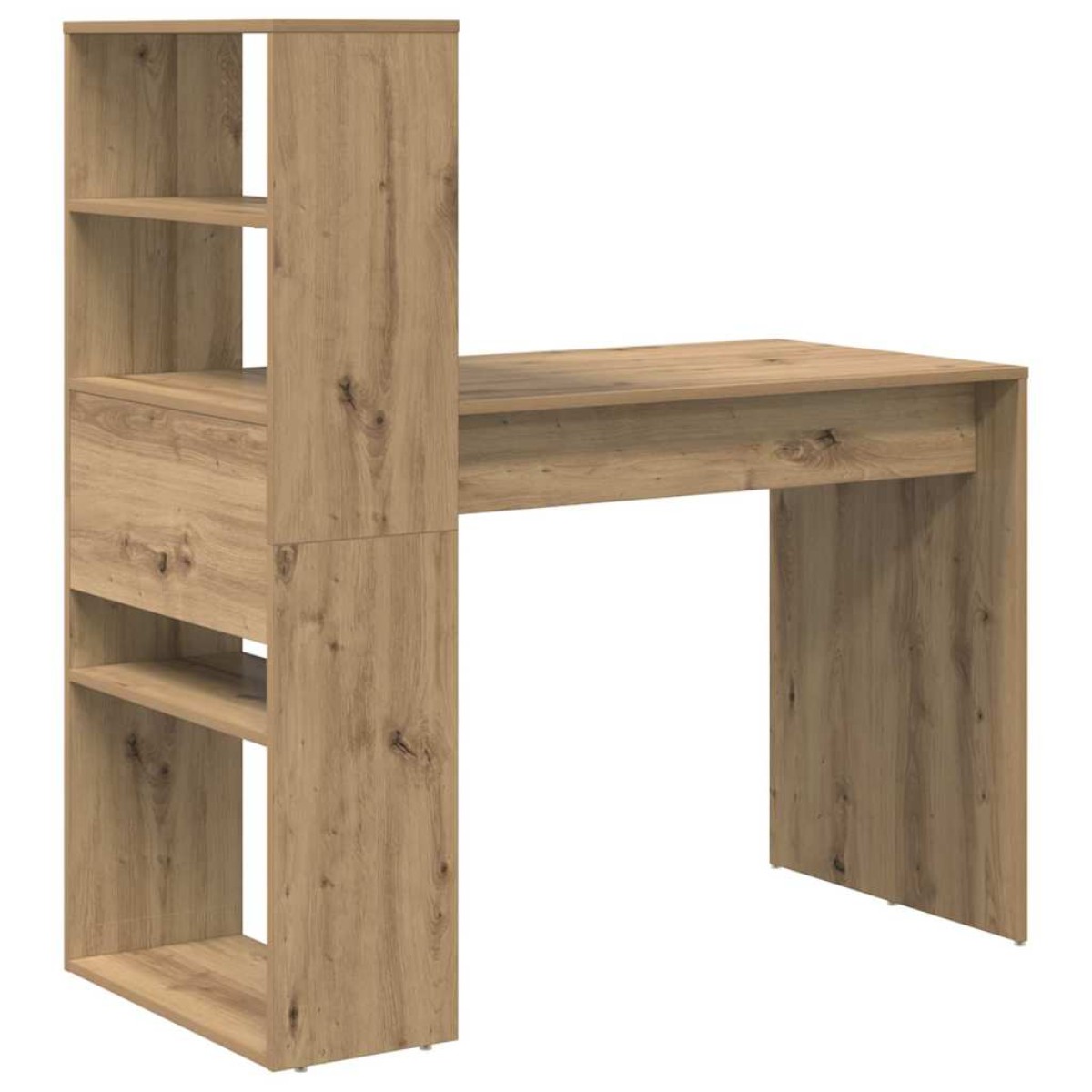 vidaXL Γραφείο Artisan Oak Επεξεργασμένο Ξύλο 113 x 54 x 120 εκ.