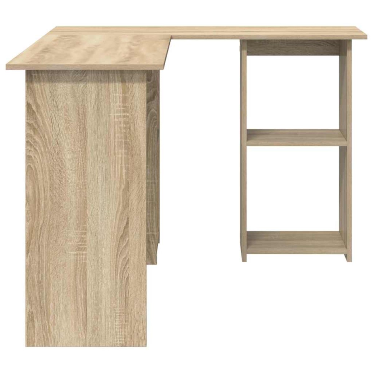 vidaXL Γραφείο Δρύς Sonoma 142 x 102 x 73 εκ Επεξεργασμένο Ξύλο