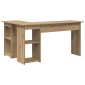 vidaXL Γραφείο Artisan Oak 142 x 102 x 73 εκ Επεξεργασμένο Ξύλο