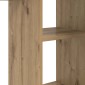 vidaXL Γραφείο Artisan Oak 142 x 102 x 73 εκ Επεξεργασμένο Ξύλο