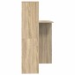 vidaXL Γραφείο Δρύς Sonoma Επεξεργασμένο Ξύλο 131,5 x 50 x 106,5 εκ.