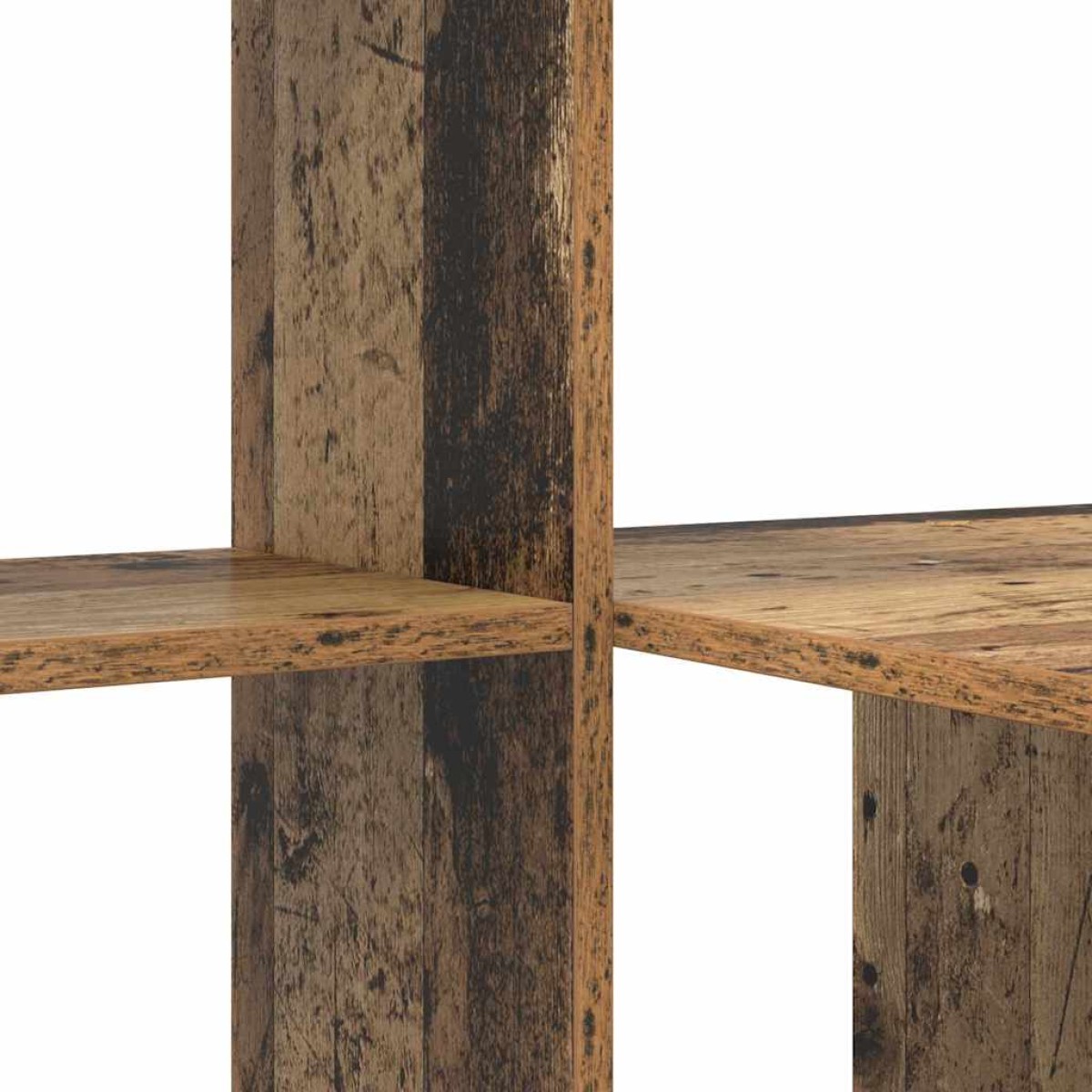 vidaXL Γραφείο Παλιό Ξύλο 131,5 x 50 x 106,5 εκ. Επεξεργασμένο Ξύλο