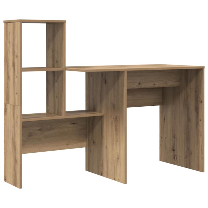 vidaXL Γραφείο Artisan Oak Επεξεργασμένο Ξύλο 131,5 x 50 x 106,5 εκ.