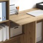 vidaXL Γραφείο Artisan Oak Επεξεργασμένο Ξύλο 131,5 x 50 x 106,5 εκ.