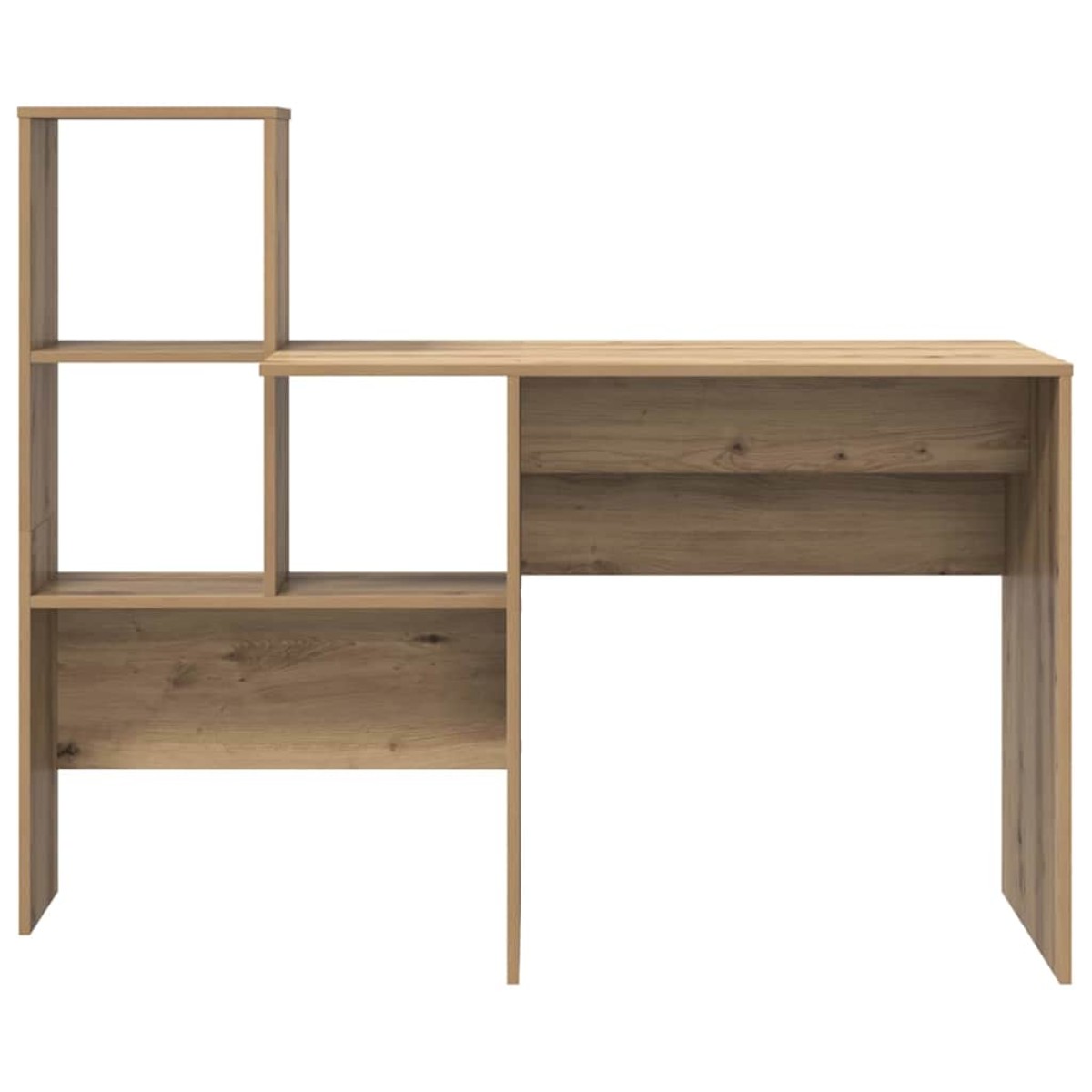 vidaXL Γραφείο Artisan Oak Επεξεργασμένο Ξύλο 131,5 x 50 x 106,5 εκ.