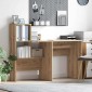 vidaXL Γραφείο Artisan Oak Επεξεργασμένο Ξύλο 131,5 x 50 x 106,5 εκ.