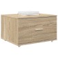 vidaXL Ντουλάπι με Συρτάρια με τροχούς Δρύς Sonoma 55 x 45 x 31 εκ