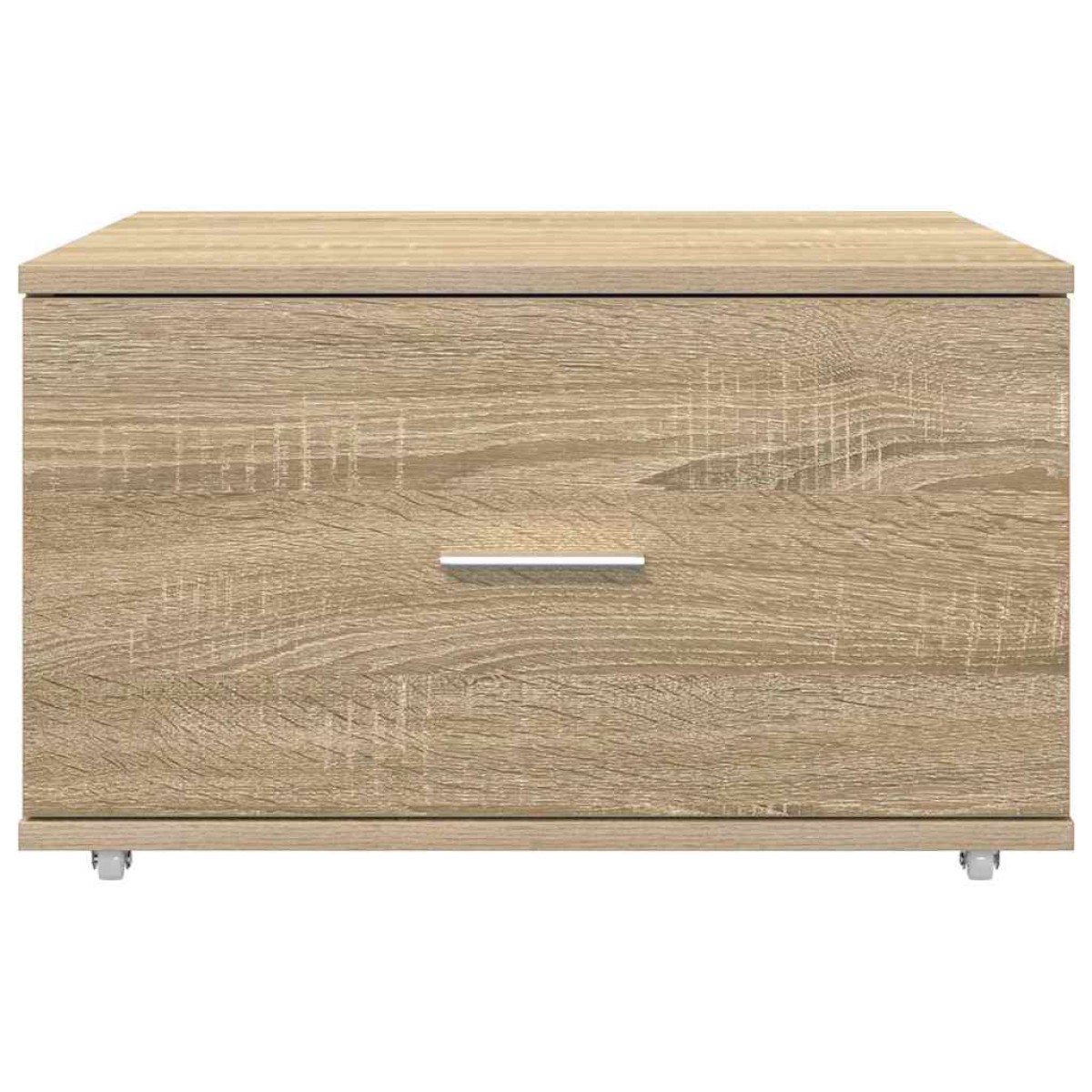 vidaXL Ντουλάπι με Συρτάρια με τροχούς Δρύς Sonoma 55 x 45 x 31 εκ