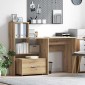 vidaXL Ντουλάπι με Συρτάρια 55 x 45 x 31 εκ Artisan Oak