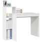 vidaXL Γραφείο Λευκό Επεξεργασμένο Ξύλο 100 x 40 x 90 cm
