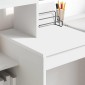 vidaXL Γραφείο Λευκό Επεξεργασμένο Ξύλο 100 x 40 x 90 cm