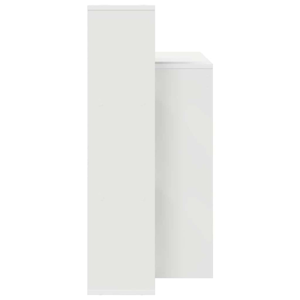 vidaXL Γραφείο Λευκό Επεξεργασμένο Ξύλο 100 x 40 x 90 cm