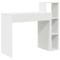 vidaXL Γραφείο Λευκό Επεξεργασμένο Ξύλο 100 x 40 x 90 cm