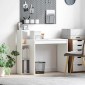 vidaXL Γραφείο Λευκό Επεξεργασμένο Ξύλο 100 x 40 x 90 cm