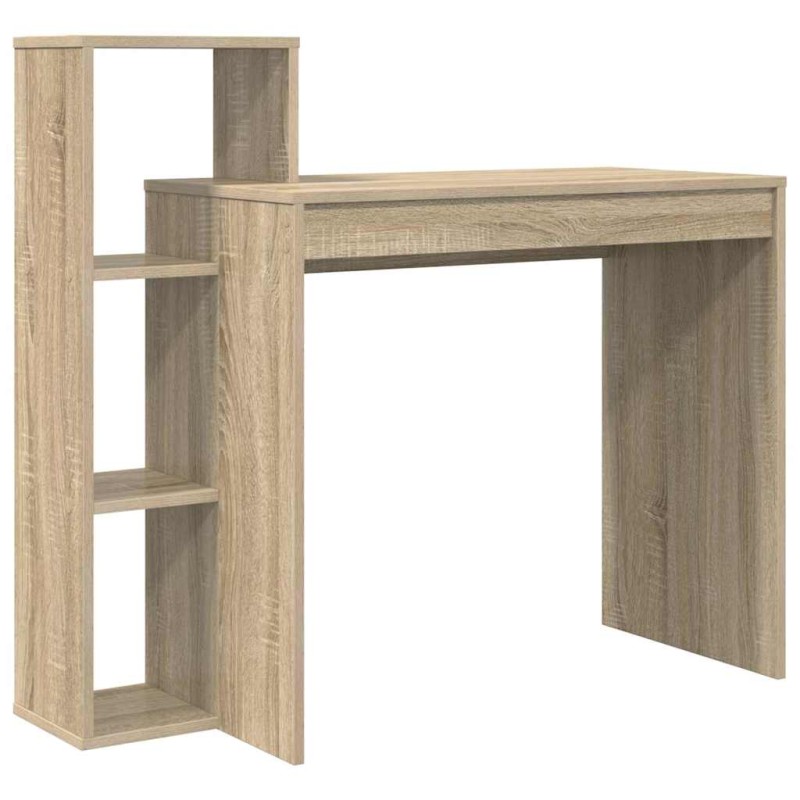 vidaXL Γραφείο Δρύς Sonoma Επεξεργασμένο Ξύλο 100 x 40 x 90 cm