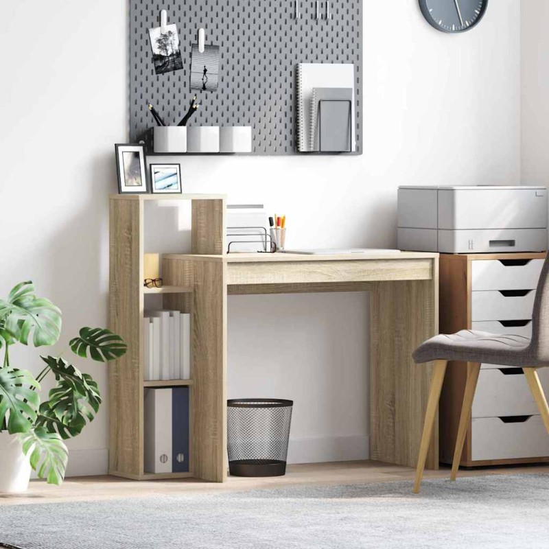 vidaXL Γραφείο Δρύς Sonoma Επεξεργασμένο Ξύλο 100 x 40 x 90 cm