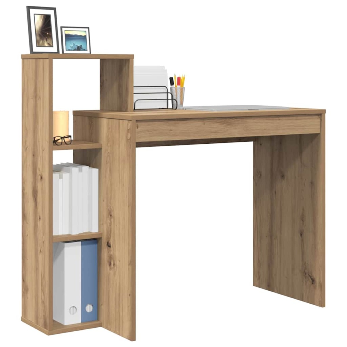 vidaXL Γραφείο Artisan Oak Επεξεργασμένο Ξύλο 100 x 40 x 90 cm