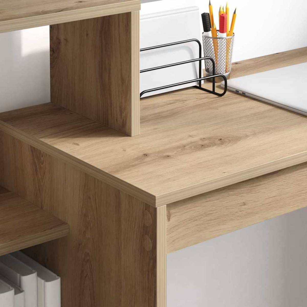 vidaXL Γραφείο Artisan Oak Επεξεργασμένο Ξύλο 100 x 40 x 90 cm