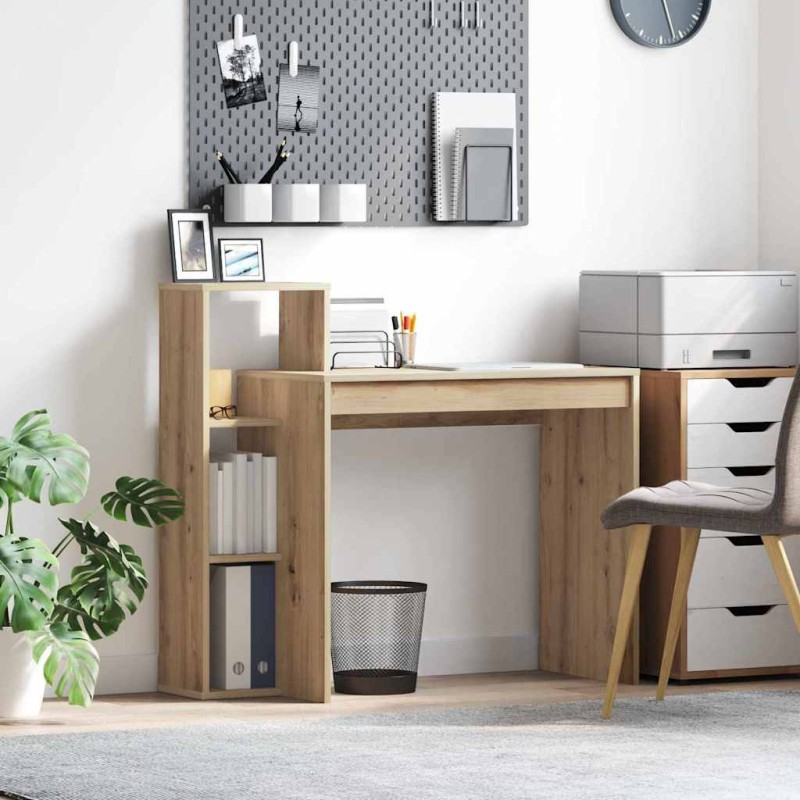 vidaXL Γραφείο Artisan Oak Επεξεργασμένο Ξύλο 100 x 40 x 90 cm
