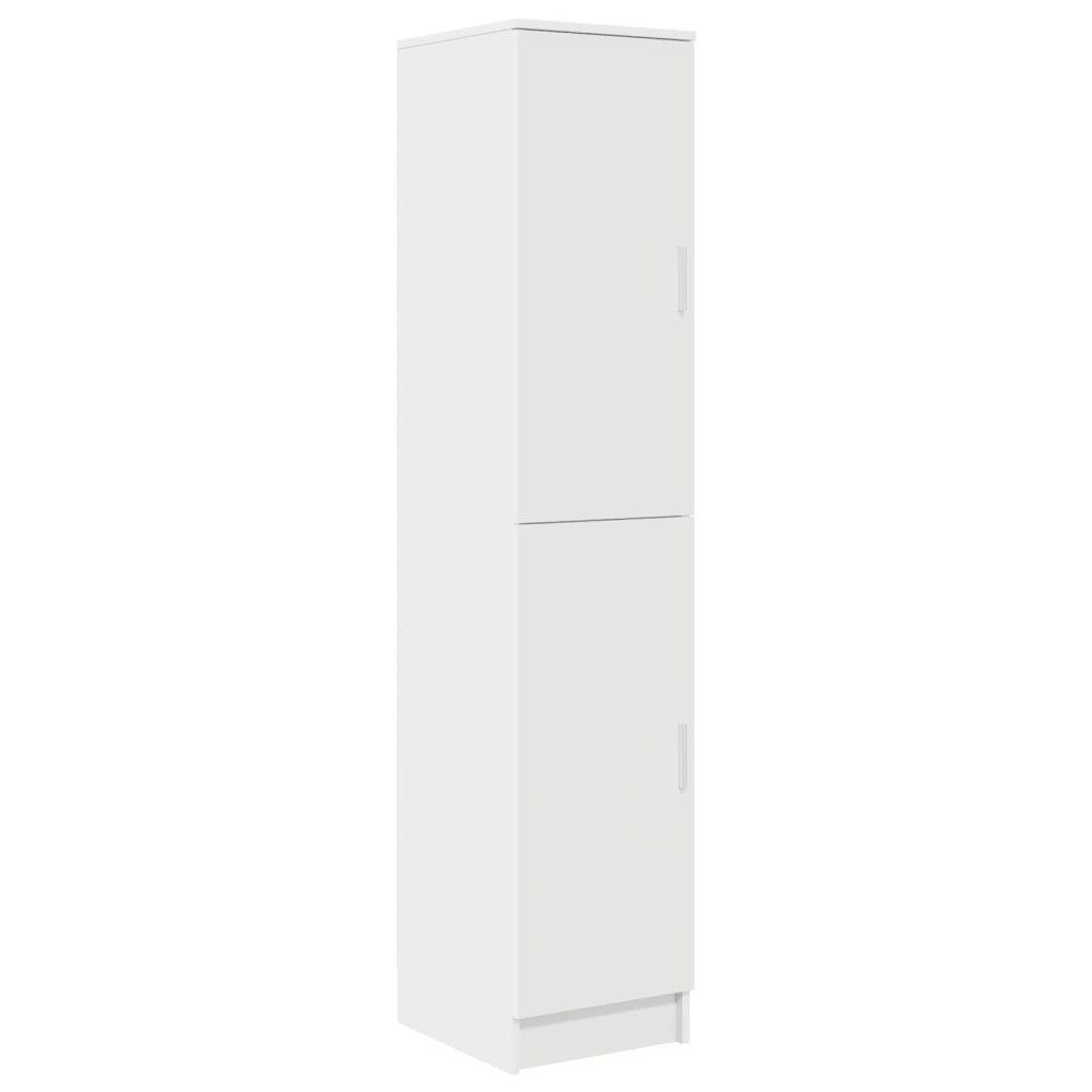vidaXL Highboard Λευκό 35 x 39 x 168 εκ.