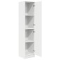 vidaXL Highboard Λευκό 35 x 39 x 168 εκ.