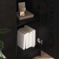 vidaXL Highboard Μαύρη Οξυά 35 x 39 x 168 εκ.