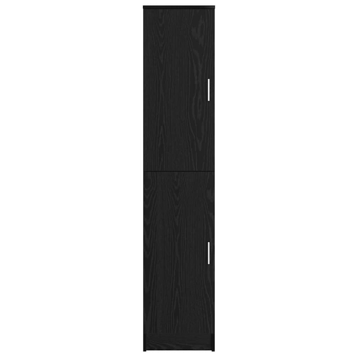 vidaXL Highboard Μαύρη Οξυά 35 x 39 x 168 εκ.