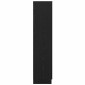 vidaXL Highboard Μαύρη Οξυά 35 x 39 x 168 εκ.